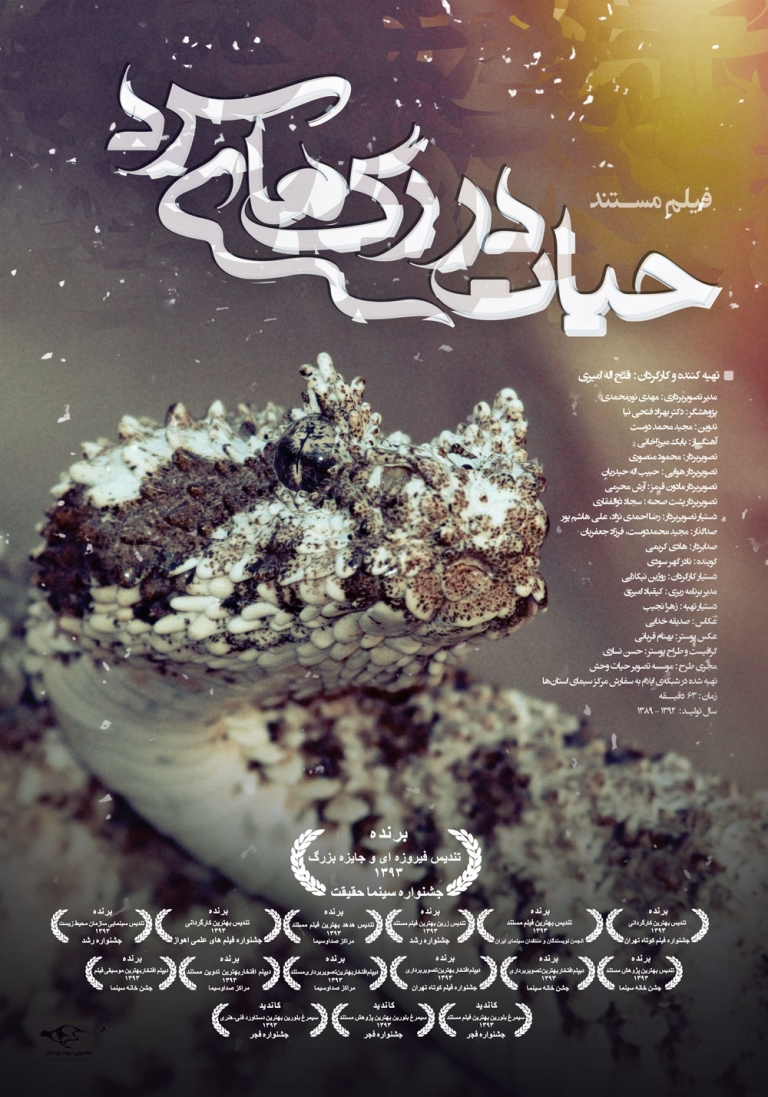 پوستر فیلم حیات در رگ‌های سرد ساخته فتح الله امیری
